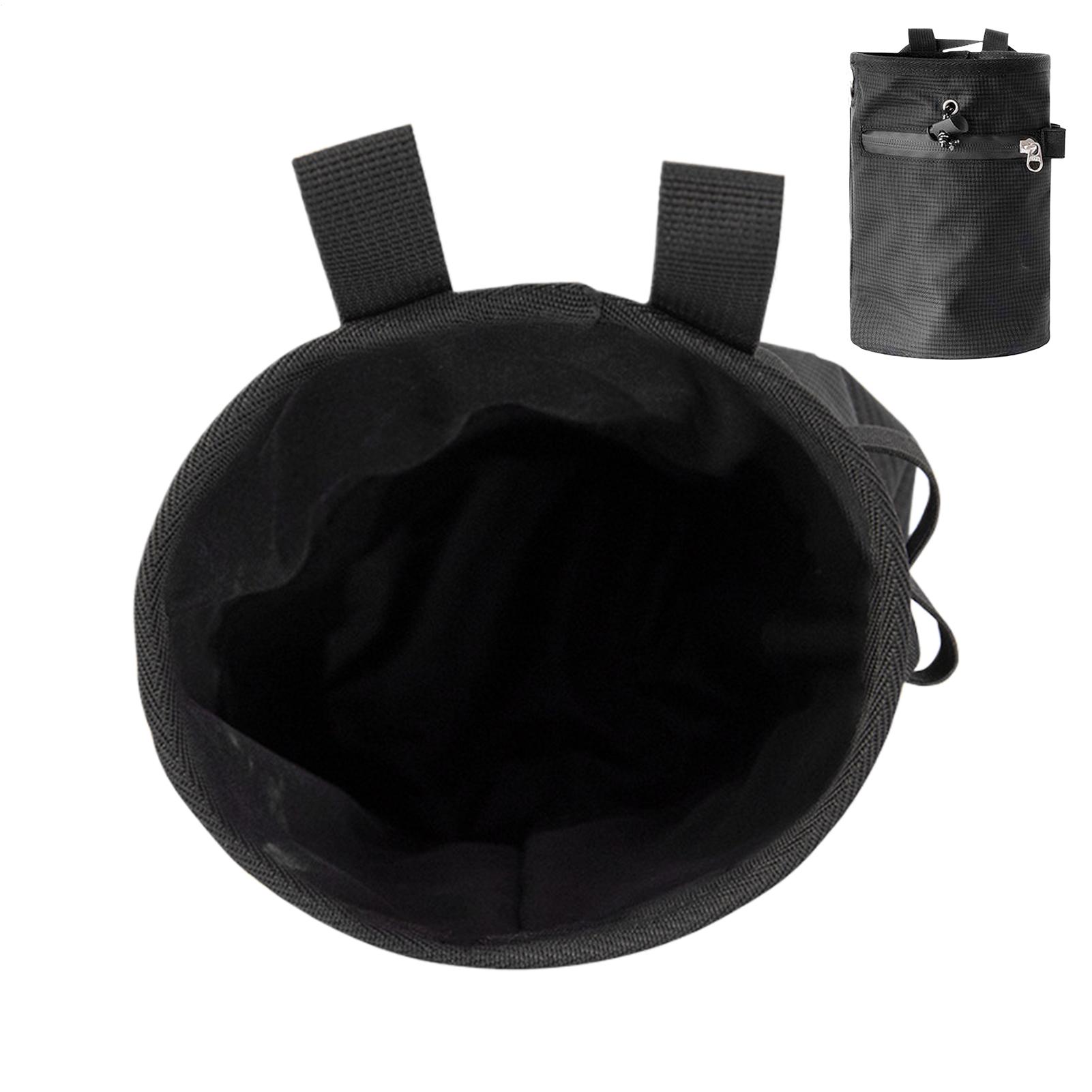 Chalk Bag - Climbing Chalk Bags Waterproof Adjustable Waist
