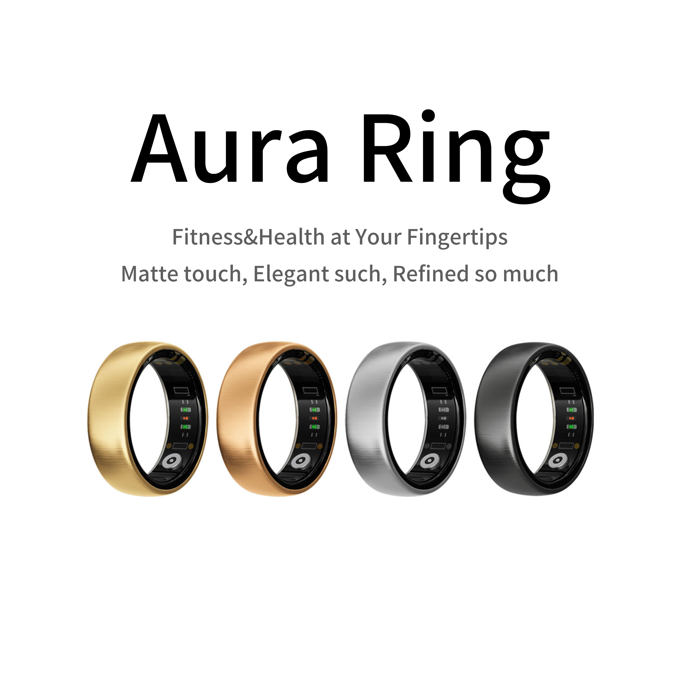Gymnastic Ring - AURA Matt Smart Ring Fitness Sports