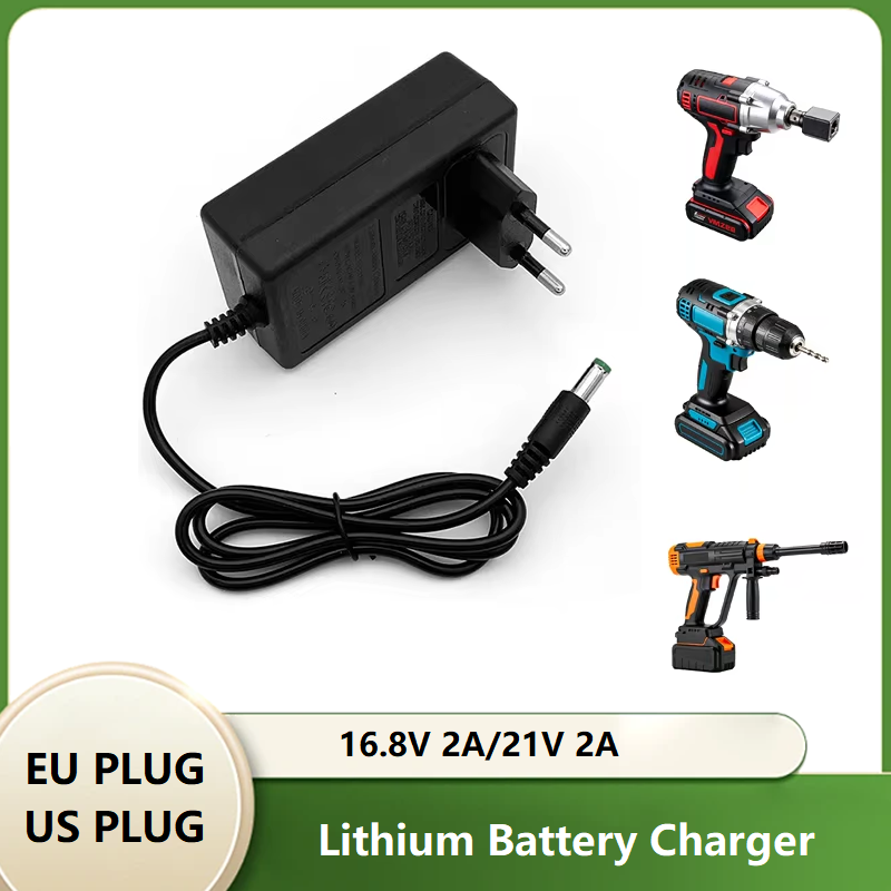 Crossfit Machine - EU PLUG 16.8V/21V 2A Lithium Battery