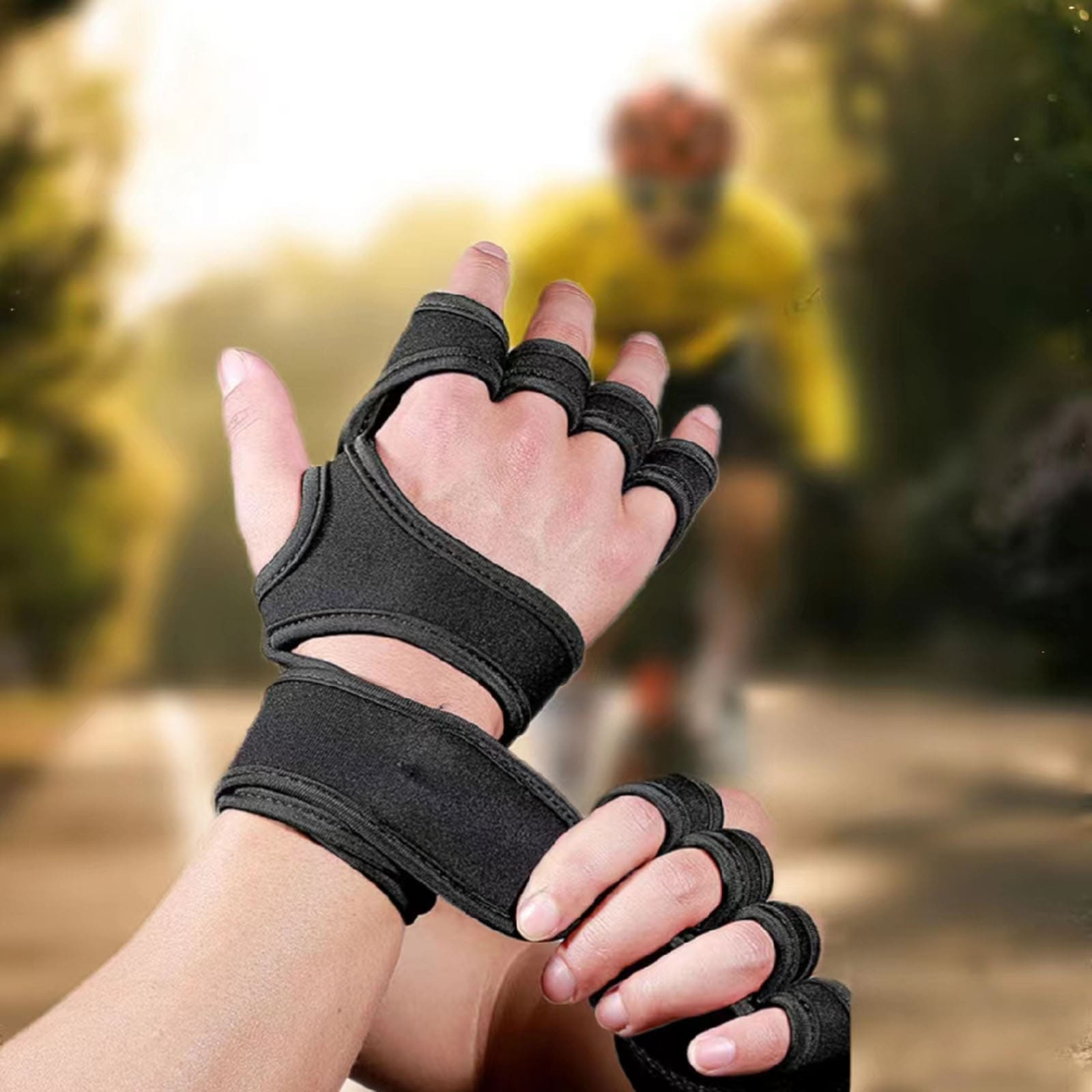 Weightlifting Gloves - 1 pair Sports cross training cycling