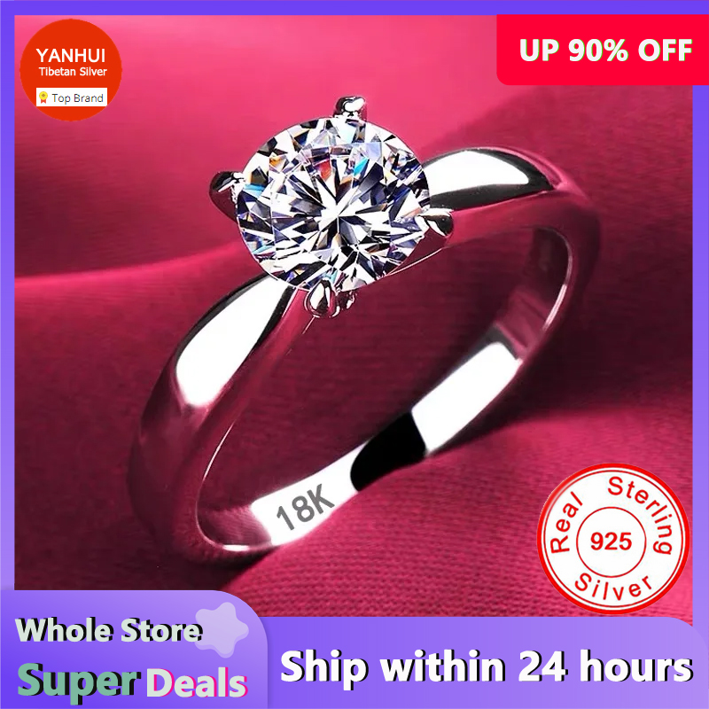 With Certificate Luxury 18K Wh - Gymnastic Ring 评论和价格