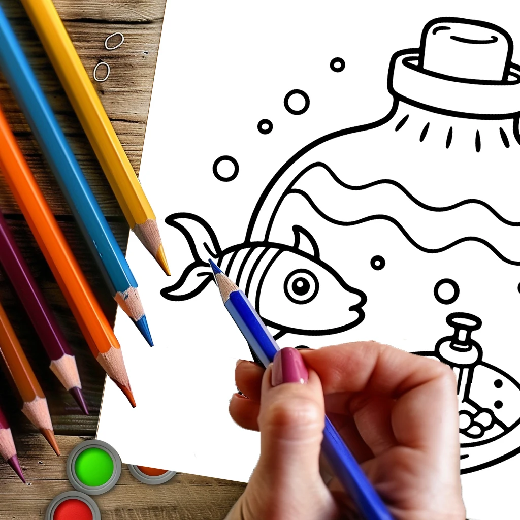 Coloring Book Magic Jar for Ad - Chalk Bag 评论和价格