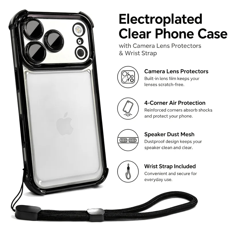 Luxury Transparent Shockproof  - Wrist Wraps 评论和价格