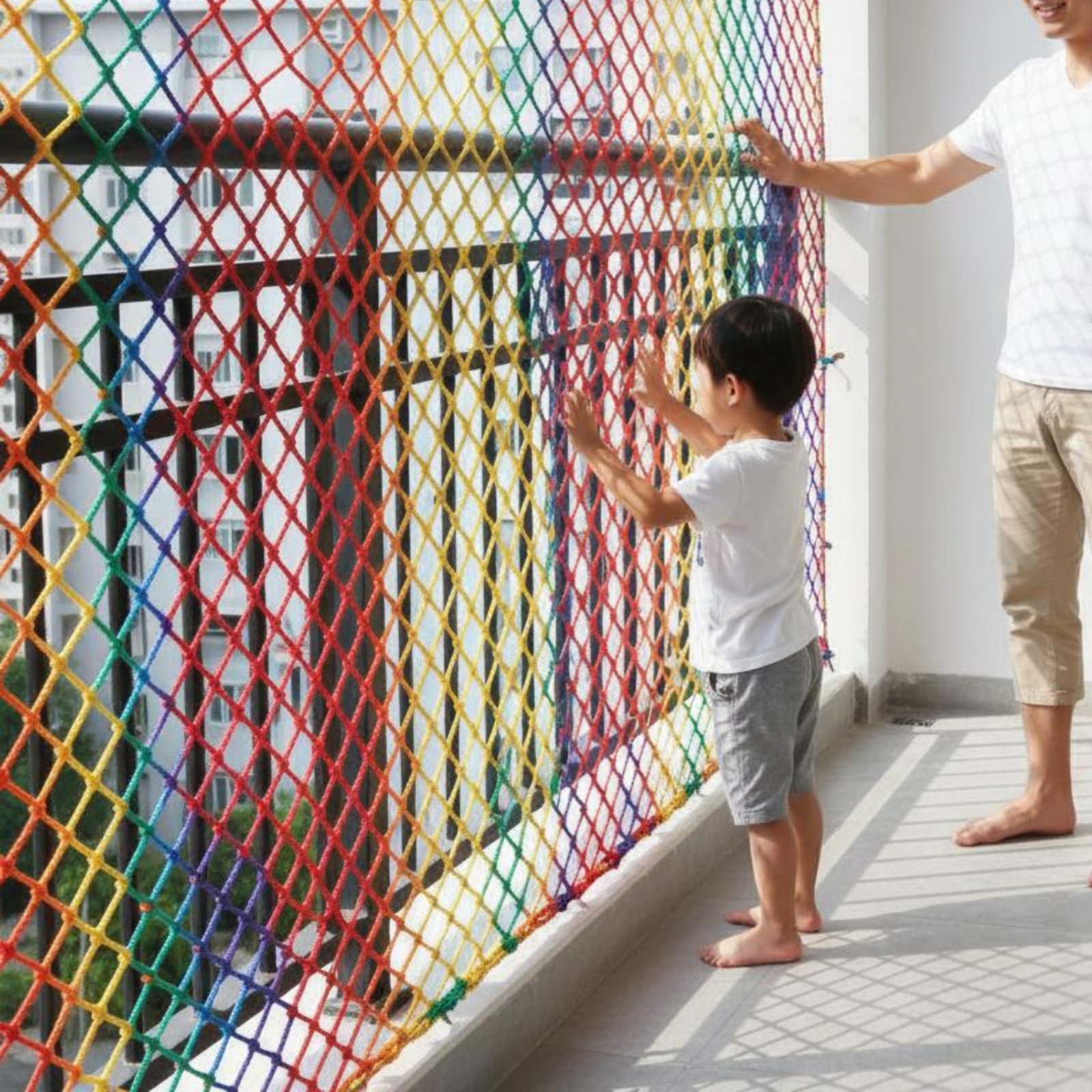 Child Anti-Fall Net Multi-Colo - Rope Climb 评论和价格