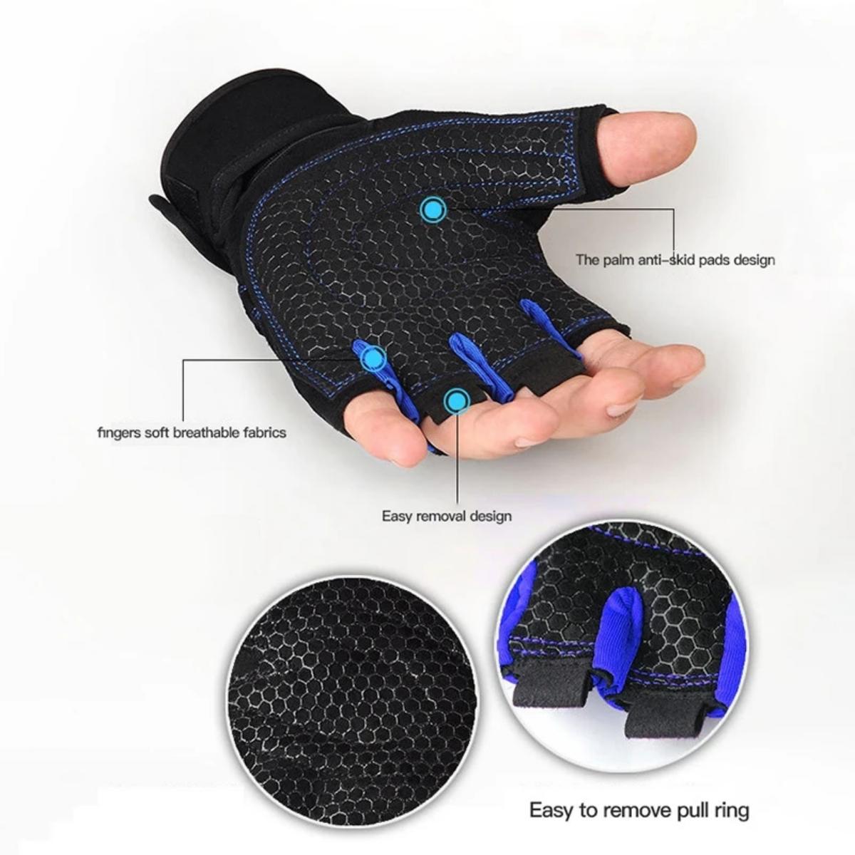 Gym Gloves for Men Women Fitne - Weightlifting Gloves 评论和价格