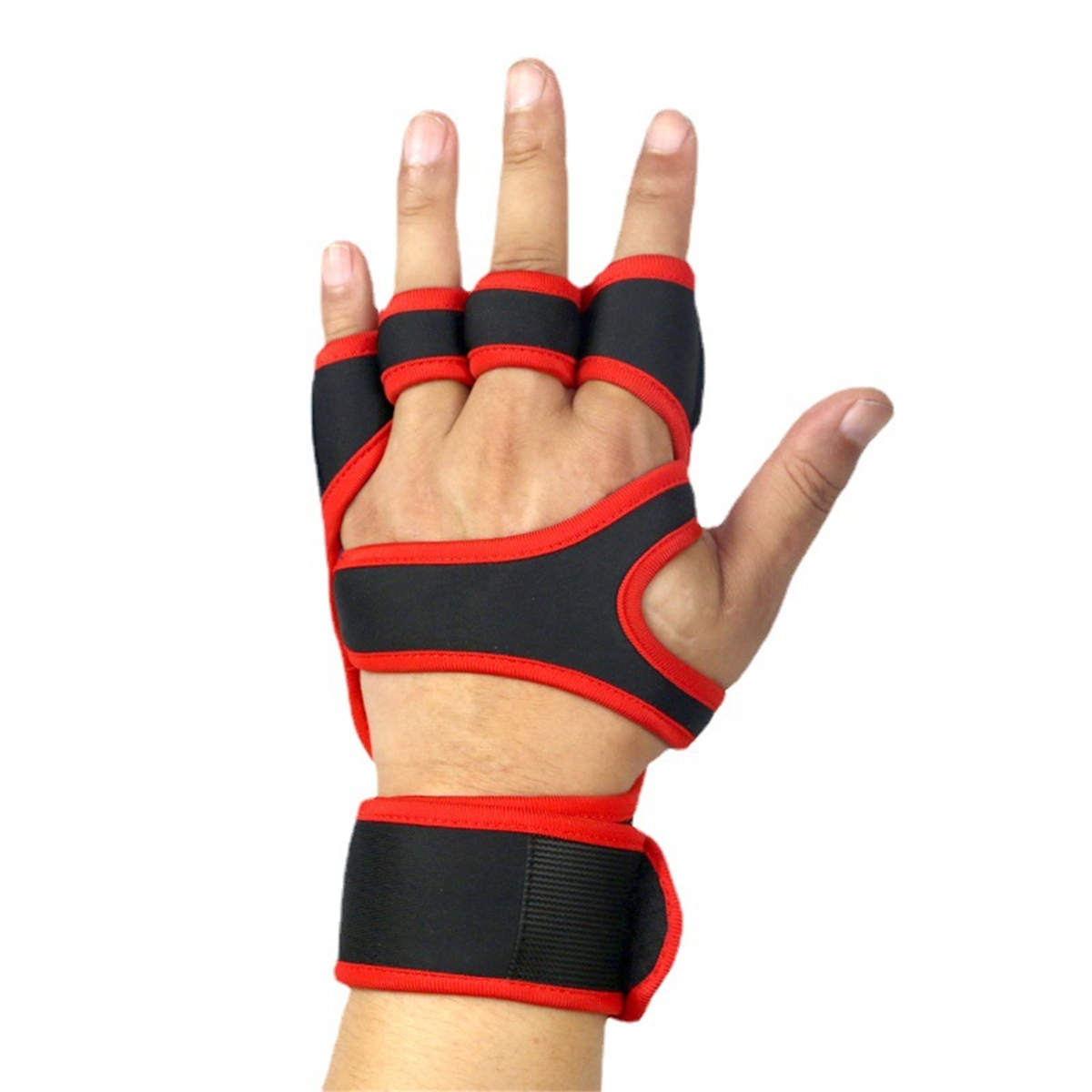 1 pair Sports cross training c - Weightlifting Gloves 评论和价格