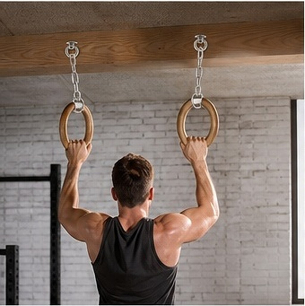 2Pcs Stainless Steel Suspensio - Gymnastic Ring 评论和价格