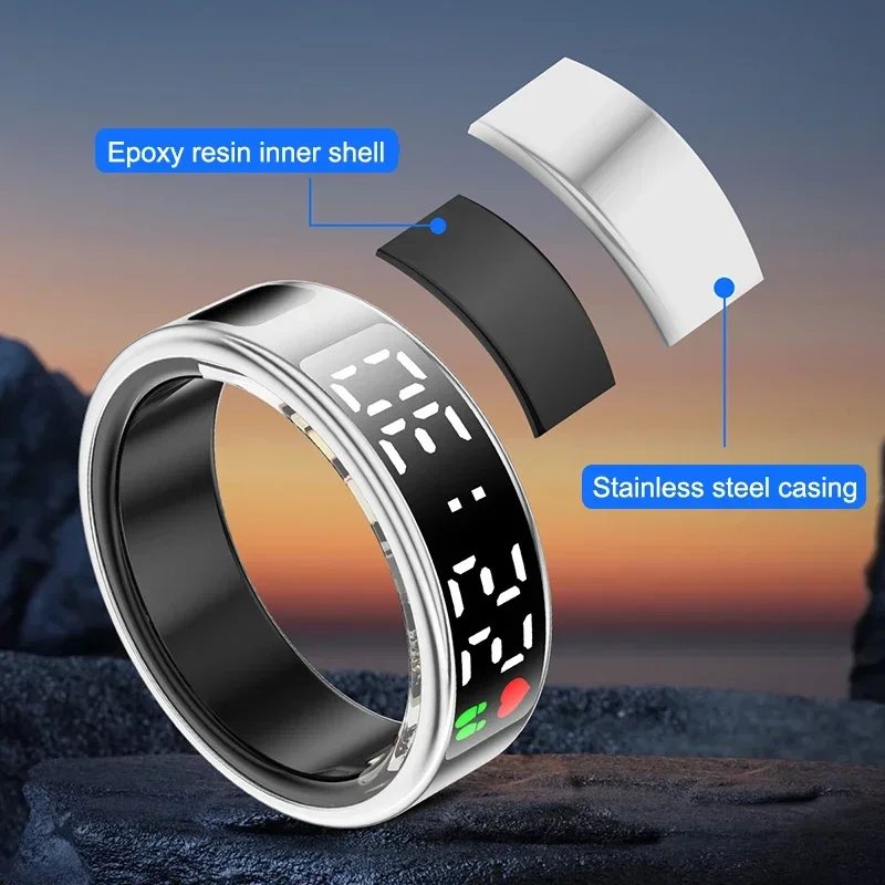 Smart Ring For Men Women Heart - Gymnastic Ring 评论和价格