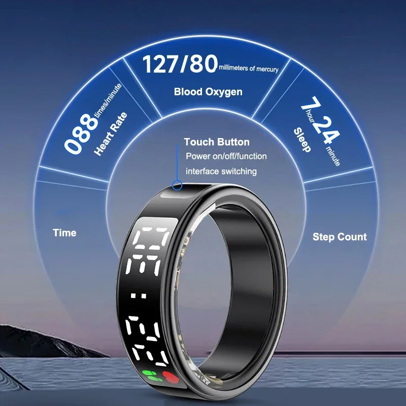 Smart Ring For Men Women Heart - Gymnastic Ring 评论和价格
