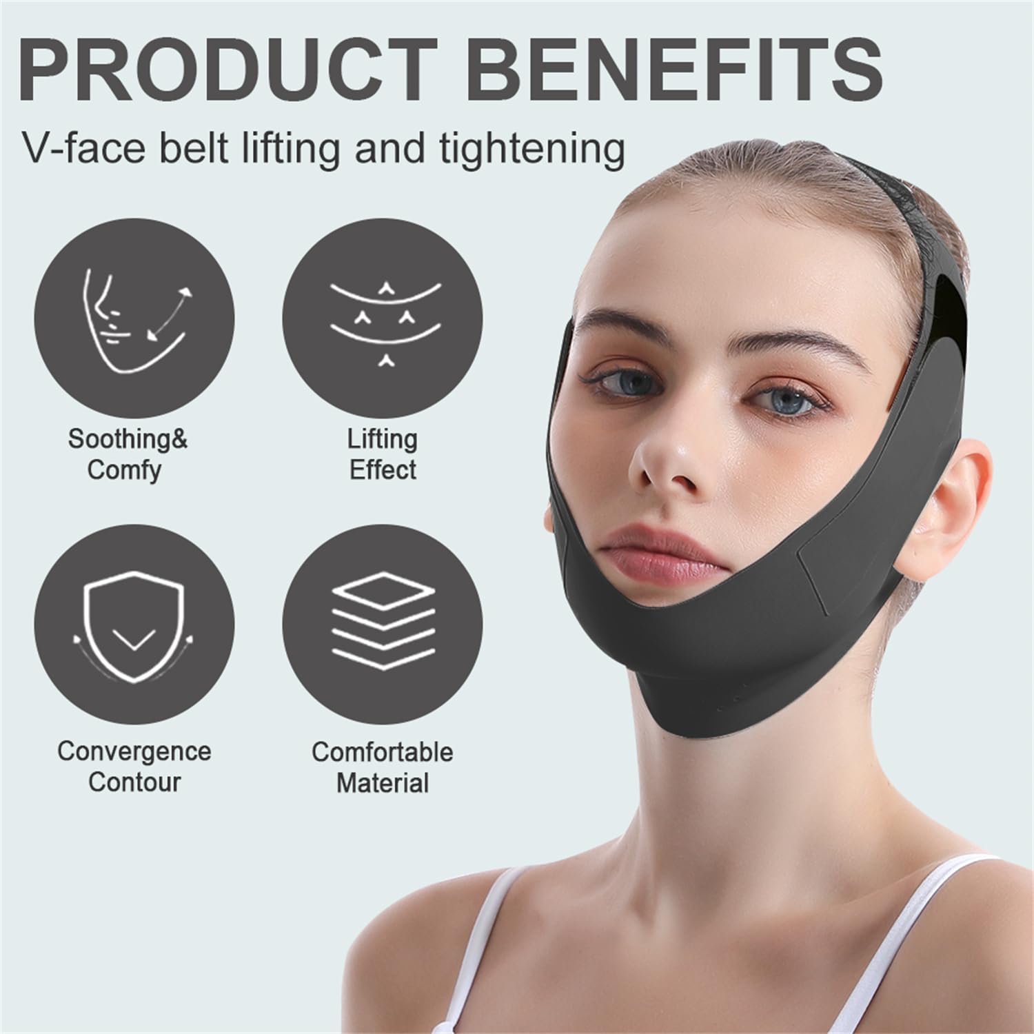 Face Lift Tape Chin Strap For  - Lifting Belt 评论和价格