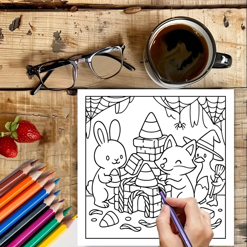 Too Cute to Spook Coloring Boo - Chalk Bag 评论和价格