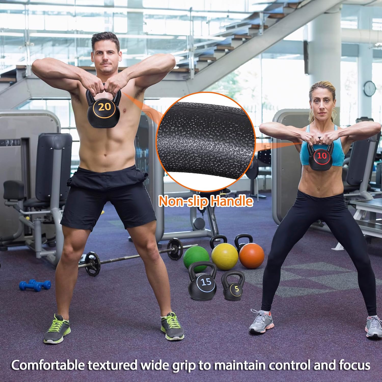 Home HIIT Workout 4-Piece Kett - Kettlebell 评论和价格